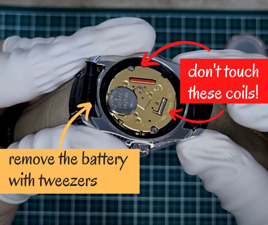 Change Watch Battery Tissot T035210a