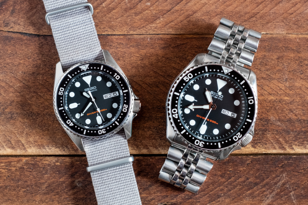 Seiko SKX013 and Seiko SKX007