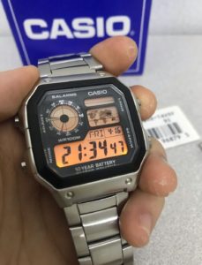 Casio AE1200 Worldtime