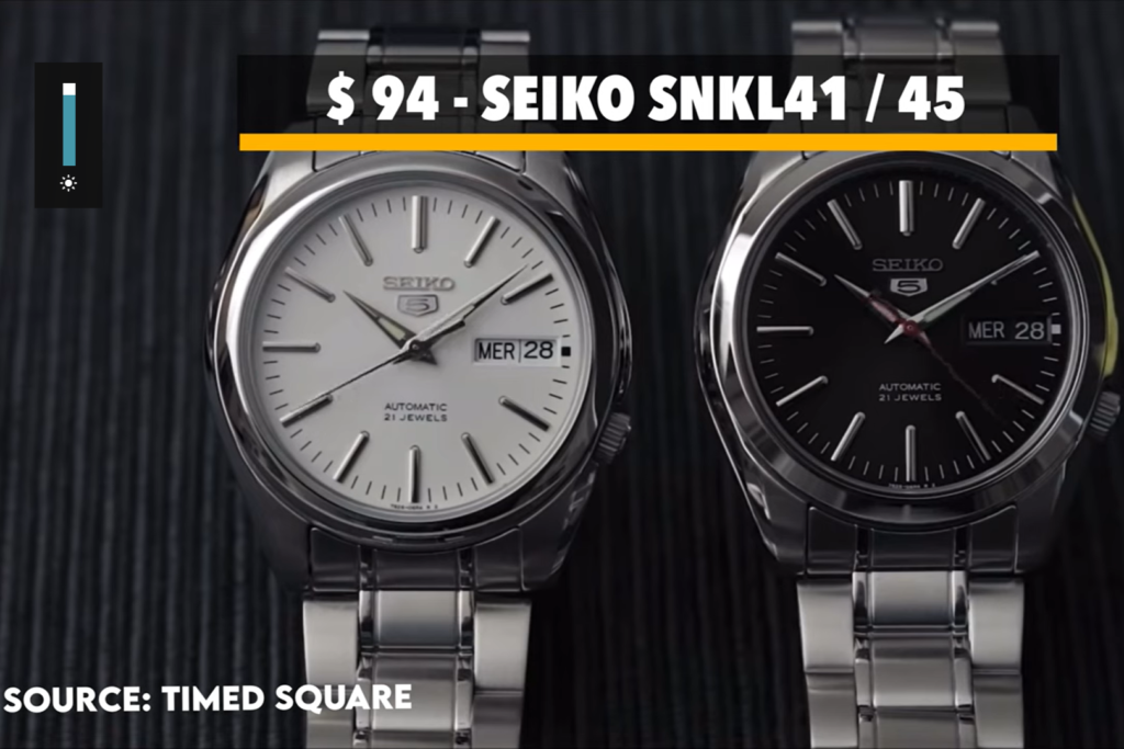 Seiko SNKL41, SNKL45