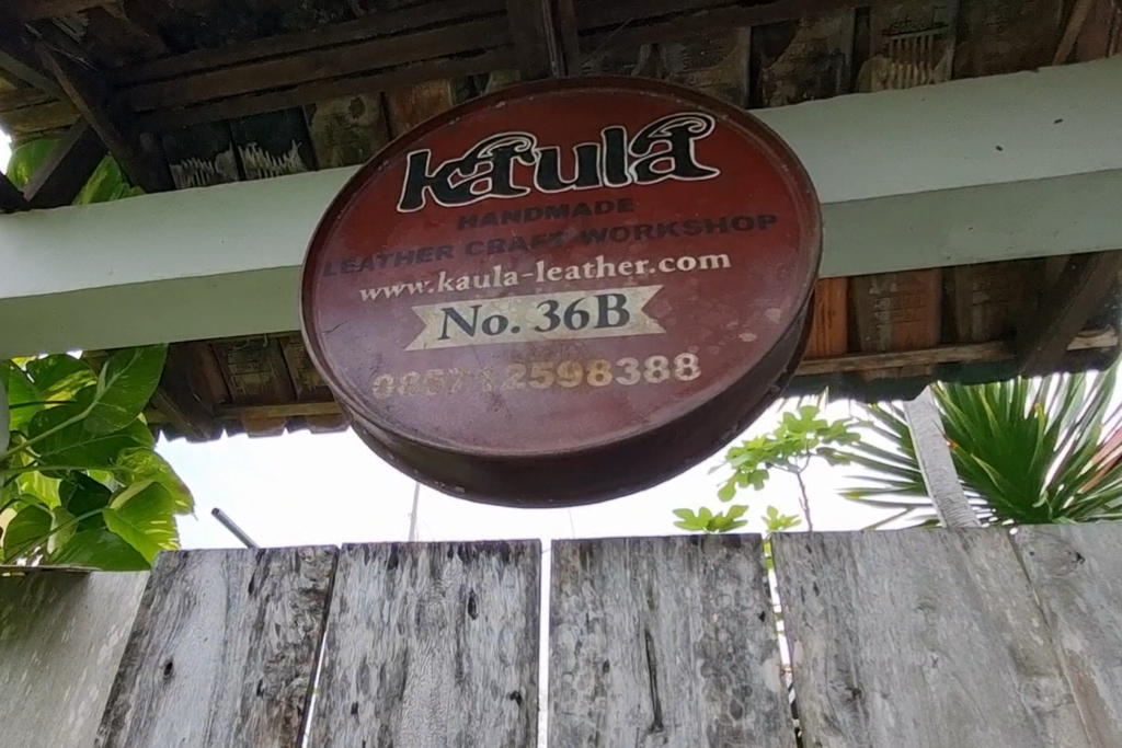 Kaula Leather Workshop, Yogyakarta