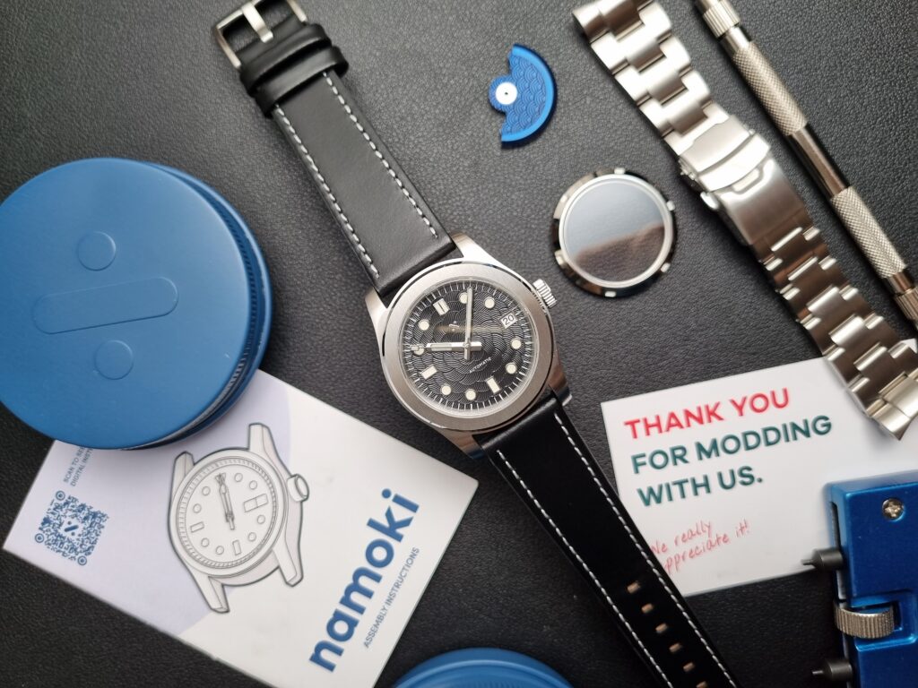 NMK-WK06 DIY Watchmaking Kit: Sakura Dress Watch
