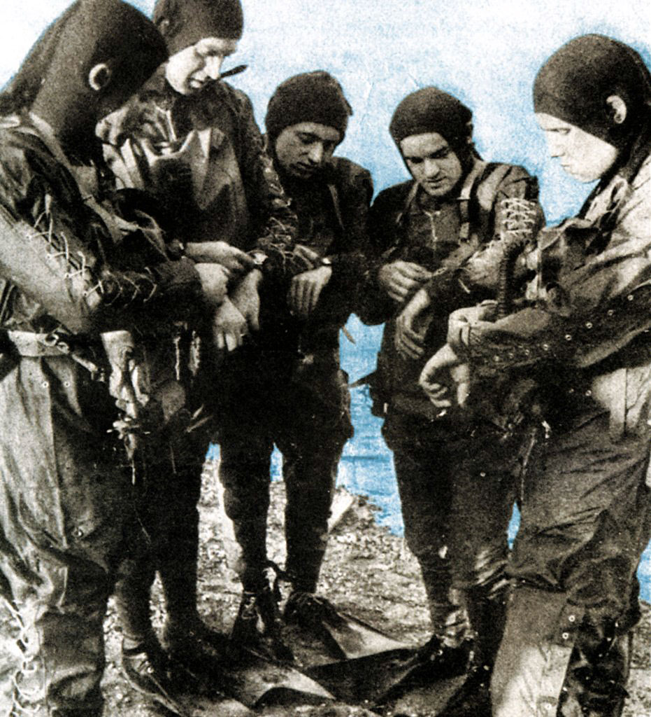 WWII Frogmen wearing Panerai Watches